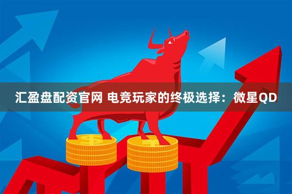 汇盈盘配资官网 电竞玩家的终极选择：微星QD