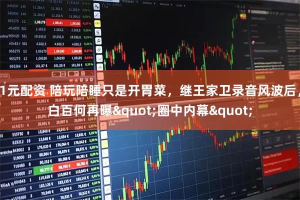 1元配资 陪玩陪睡只是开胃菜，继王家卫录音风波后，白百何再曝"圈中内幕"