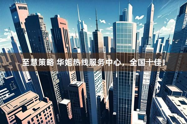 至慧策略 华姐热线服务中心，全国十佳！