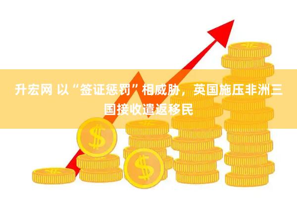 升宏网 以“签证惩罚”相威胁，英国施压非洲三国接收遣返移民